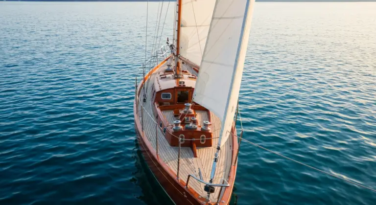 zeilen op het Markermeer