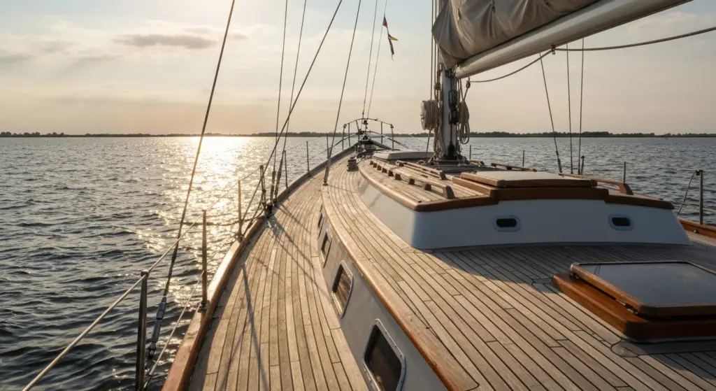zeilen op het IJsselmeer